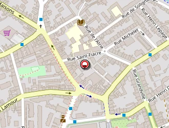 Carte de Les Délices Du Faubourg à Nancy