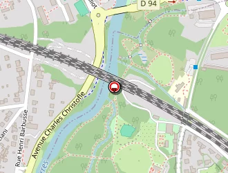 Carte de Collège Louis Pasteur à Brunoy