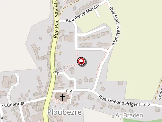 Carte de Garage Derrien à Ploubezre