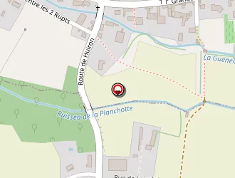 Carte de Fleuret Denis à Huiron