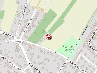 Carte de Catz à Mandres-les-roses