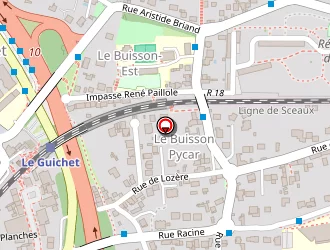 Carte de Solten France à Orsay