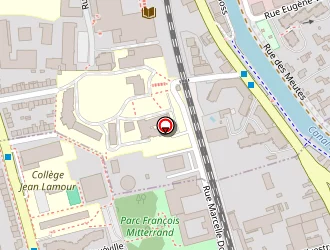 Carte de Denise Daniel à Nancy