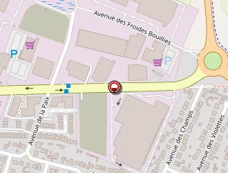 Carte de Keith S Beauty à Morangis