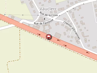 Carte de Puissant Bruno à Vauclerc