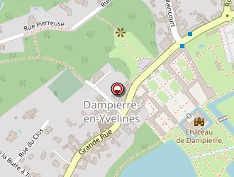 Carte de Café De La Poste à Dampierre-en-yvelines