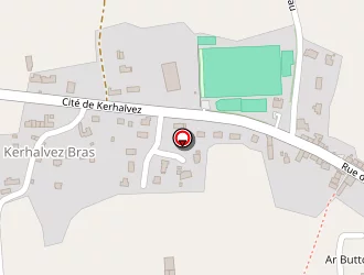 Carte de O'ker à Quemper-guézennec