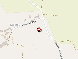 Carte de Le Roy Claude à Quemper-guézennec