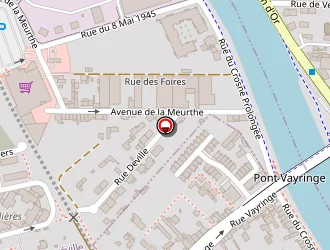 Carte de Le Relieur Du Faubourg à Nancy