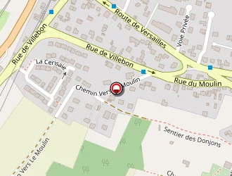 Carte de La Breteche (sis) à Champlan