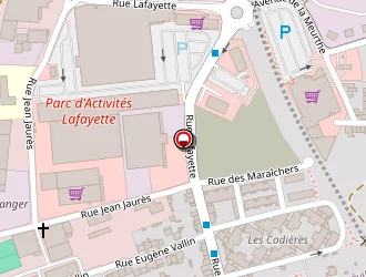 Carte de Ravaux Romain à Nancy