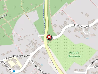 Carte de Station Esso Express à Malzéville