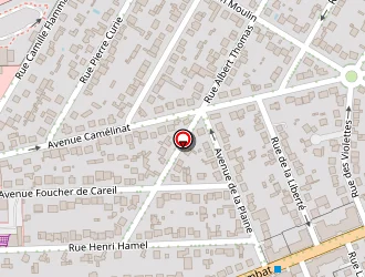 Carte de La Chaumière à Athis-mons