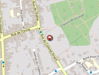 Carte de Conseil Général à Malzéville