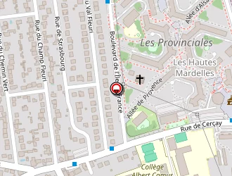 Carte de Rosemain à Brunoy