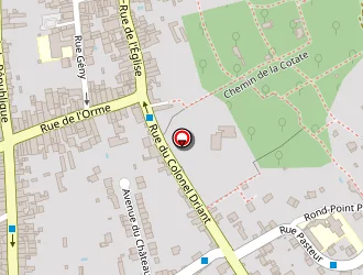 Carte de La Baignade De Rex à Malzéville