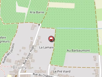 Carte de Au Caveau à Bruley