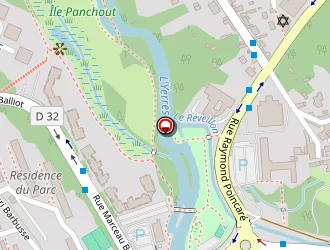 Carte de Macdonald's à Yerres