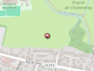 Carte de Les Trois Marches à Montgeron