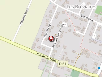 Carte de Labry Thibault à Bréviaires (les)