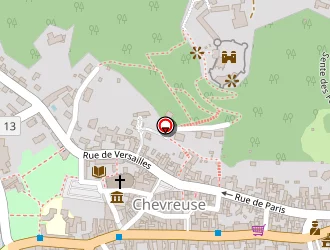 Carte de La Belle Chevreuse à Chevreuse