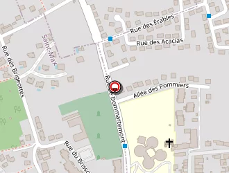 Carte de Centre Technique Municipal à Saint-max