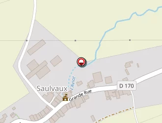 Carte de Des Blanches (earl) à Saulvaux