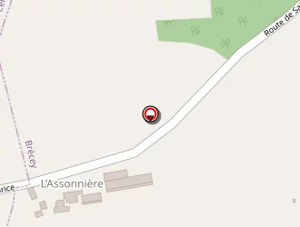 Carte de Larsonnière (earl) à Brécey