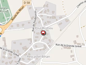 Carte de La Voilerie à Roscoff