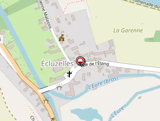 Carte de Couty Gabriel à Écluzelles