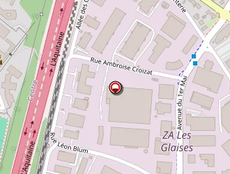 Carte de Evitech à Palaiseau