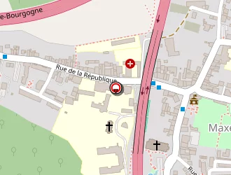 Carte de Maison Des Oeuvres à Maxéville