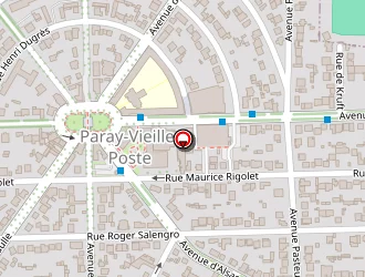 Carte de Batic à Paray-vieille-poste