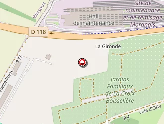 Carte de Anne Laurent à Morangis