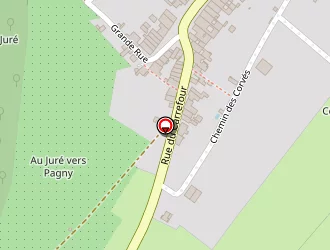 Carte de Terrain De Pétanque à Trondes