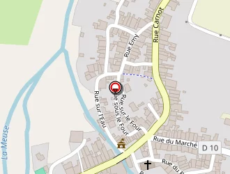 Carte de La Poste à Sorcy-saint-martin