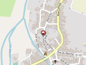 Carte de Complexe Sportif à Sorcy-saint-martin