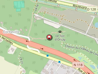 Carte de Pompes Funèbres Générales (pfg) à Orsay