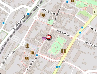 Carte de La Poste à Palaiseau