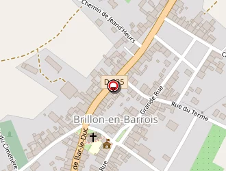 Carte de La Poste à Brillon-en-barrois