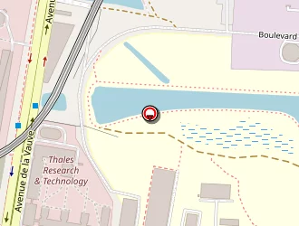 Carte de Iii-v Lab à Palaiseau