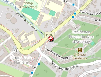 Carte de Lycée Professionnel Saint Eugène à Palaiseau