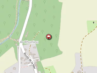 Carte de Saint Roch Hebergement à Lanloup