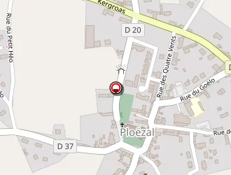 Carte de Agence Postale Communale à Ploëzal