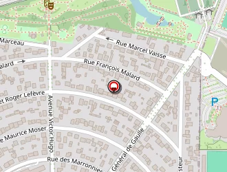 Carte de A3m à Paray-vieille-poste