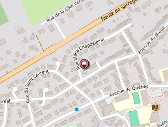 Carte de Aubert Danièle à Seichamps