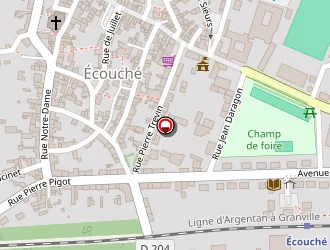 Carte de Le Lion D Or à Écouché