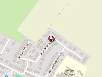 Carte de Complexe Sportif à Écouché