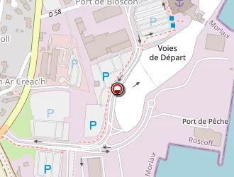 Carte de Voiles Océan à Roscoff