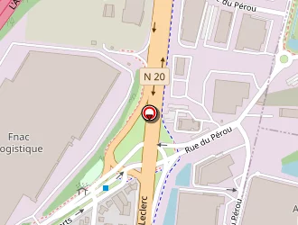 Carte de Massy Auto Services à Massy